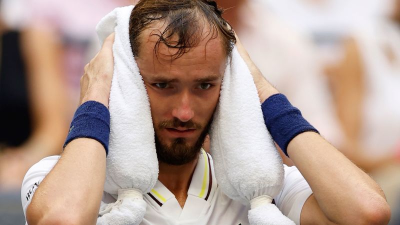 Daniil Medvedev through to US Open semifinals but issues warning after suffering in 'brutal' heat | CNN