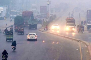 peshawar is the 5th most polluted city in the country and 58 per cent of the air pollution can be attributed to traffic photo file