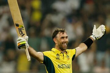 Glenn Maxwell breaks records in historic Afghanistan chase