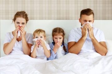Here's how to prevent cold and flu from spreading throughout your household