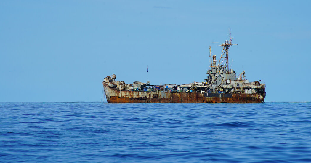 How a Decaying Warship Beached on a Tiny Shoal Provoked China’s Ire