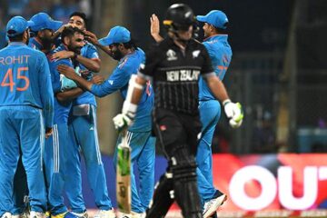 India break New Zealand jinx to qualify for World Cup final