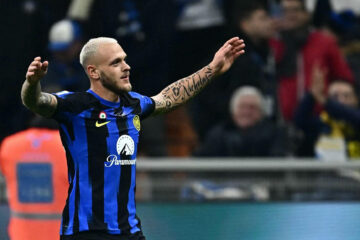 Inter romp clear in Italy with Dimarco wondergoal | The Express Tribune