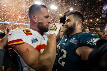 Jason Kelce bags first-ever win over younger brother Travis
