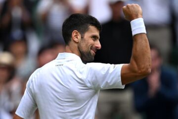 Novak Djokovic battles past Andrey Rublev to reach Wimbledon semifinals | CNN