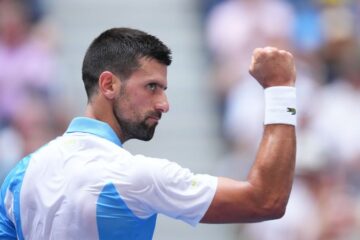 Novak Djokovic beats American star Taylor Fritz to reach US Open semifinals and celebrates with a singalong | CNN