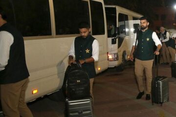 Pakistani players to leave India in two groups as World Cup journey ends