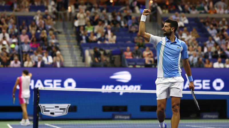 US Open: Novak Djokovic cruises to final after comfortable win against American Ben Shelton | CNN