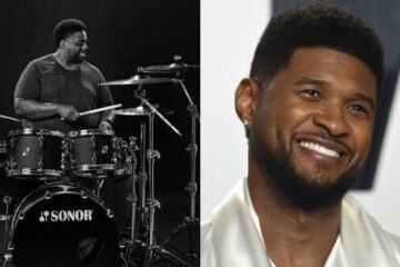 Usher cries while paying tribute to his late friend Aaron Spears