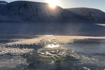 Ancient methane escaping from melting glaciers could potentially warm the planet even more