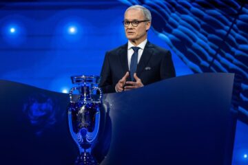 Euro draw interrupted by apparent sexual noises