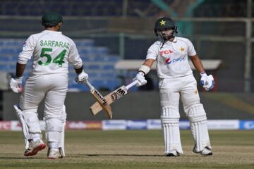 WATCH: Sarfaraz, Saud Shakeel engage in heated argument during practice session