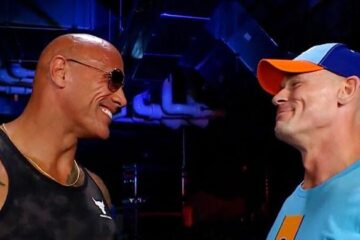 John Cena says warm words for past 'enemy' The Rock