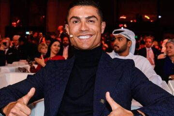 Ronaldo shows excitement over three Globe Soccer awards