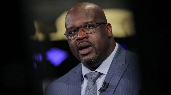 Shaquille O'Neal gets emotional over Orlando Magic jersey being retired