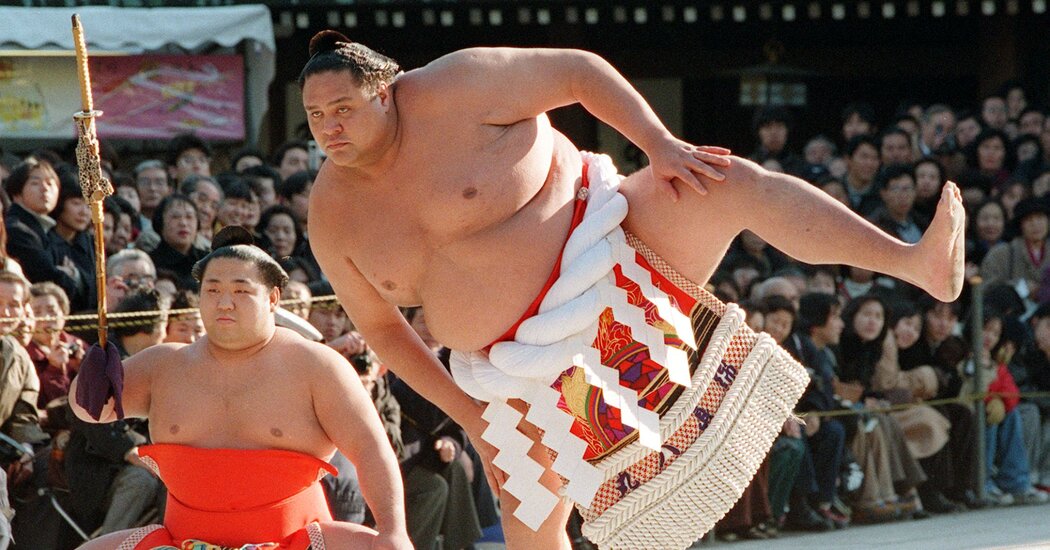 Akebono, First Foreign-Born Sumo Grand Champion in Japan, Dies at 54