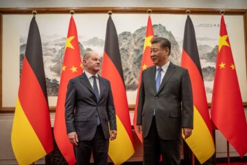 Germany’s Leader Walks a Fine Line in China