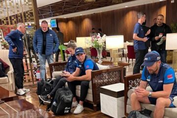 New Zealand team arrives in Islamabad ahead of T20I series