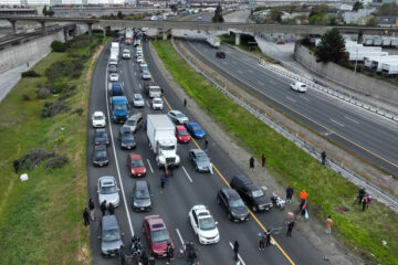 Protesters Block Roads Across the U.S. to Support Those in Gaza