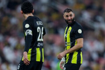 Record Benzema goal sees Al Ittihad to Cup final