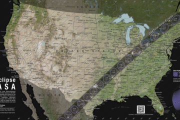 Solar eclipse maps show 2024 totality path, peak times and how much of the eclipse you can see across the U.S.