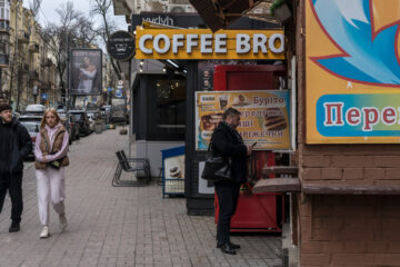 War or No War, Ukrainians Aren’t Giving Up Their Coffee