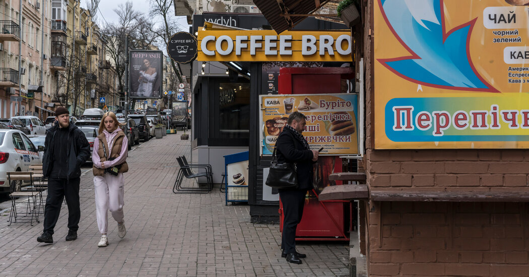 War or No War, Ukrainians Aren’t Giving Up Their Coffee