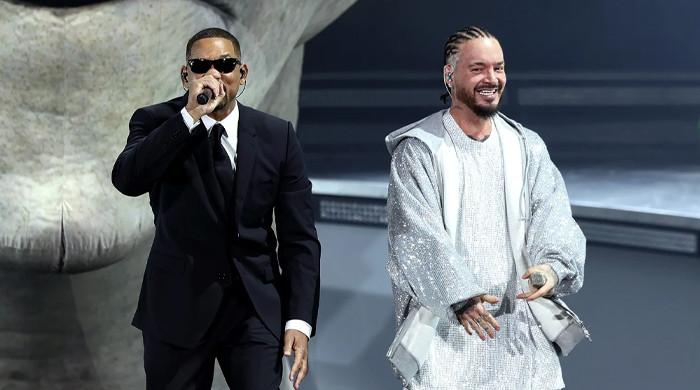 Will Smith makes shock appearance at J Balvin Coachella set