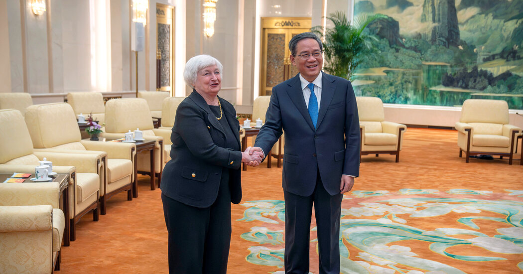 Yellen Sees ‘More Work to Do’ as China Talks End With No Breakthrough